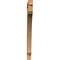 Ekena Millwork Legacy Block Smooth Bracket, Western Red Cedar, 3 1/2"W x 44"D x 48"H BKT04X44X48LEC05SWR - alternate 4